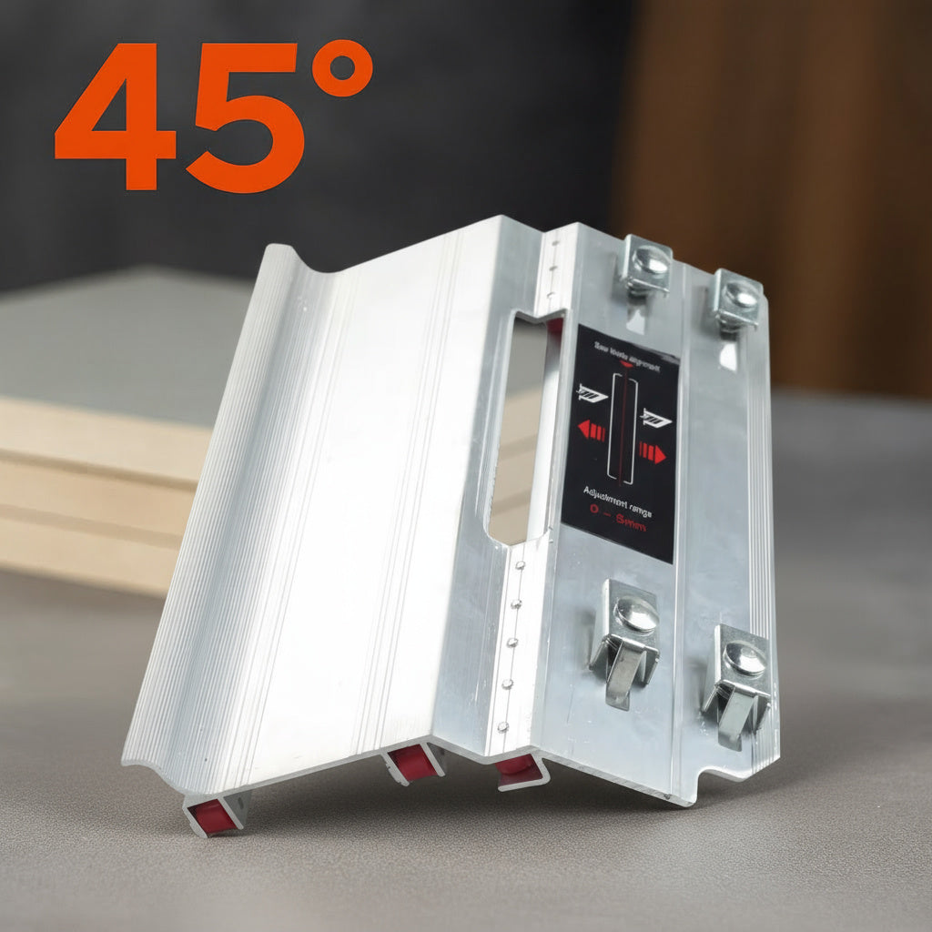 🛠 MitreHero™ Tile Chamfering Guide – 45° Edge Cutting Jig for Circular Saws